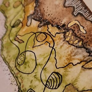 Art Original - Below the ground - Watercolor